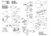 Bosch 0 603 262 042 PAS 800 All Purpose Vacuum Cleane 240 V / GB Spare Parts PAS800